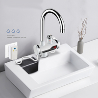 Robinet de cuisine de luxe moderne et classique, mitigeur tactile à poignée unique, chauffe-eau électrique, robinet de lavabo, ensemble de douche