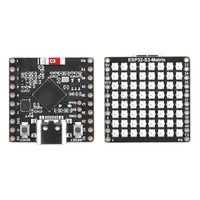 ESP32-S3 panas matriks WIFI BT BLE 5 papan pengembangan Mini BT modul pengembangan berdasarkan ESP32-S3 dengan matriks LED 8X8 RGB