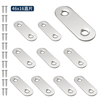 Étagère d'angle de code d'angle de connecteur en métal de support de renfort plat d'acier inoxydable d'usine