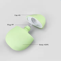 Emballage de crème pour les yeux en lotion cosmétique, tube souple en plastique PE, impression personnalisable, tube souple pour soins de la peau, toucher doux