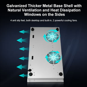 Cocina de Inducción de Doble Quemador, Táctil, Acero Inoxidable, Diseño Impermeable, Instalación Integrada, Potencia de 2000-2999W, 1 Año de Garantía - Product Image 4