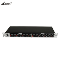 Amplificateur de subwoofer de voiture actif DSP 4 canaux Lane C-224XL avec crossover numérique 4 voies réglable et puissance de 15W
