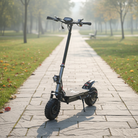 Trottinette électrique pliable 60V 6000W pour adultes, légère, pour les trajets urbains, avec un design intelligent à 2 roues