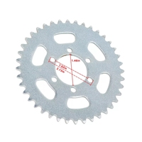 40T 35 Chaîne 37mm Pignon arrière pour Mini Bike Go Kart