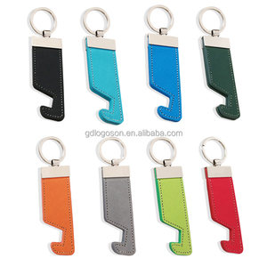 พวงกุญแจและห่วงเกี่ยวนิรภัยหนัง PU โลโก้ออกแบบได้ตามที่ต้องการ - Product Image 2