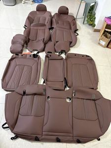 Fundas de Asiento Personalizadas para Automóviles, Juego Completo de 5 Asientos, Piel Sintética Premium para <span class=keywords><strong>Audi</strong></span> A4 A6 A3 Q5 Q7 TT A7 Q3 A5 Q4 Q6 E-tron - Product Image 2