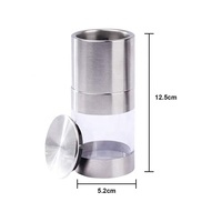 Moulin à sel et à poivre à faible quantité minimale de commande, vente d'usine, avec moteur réglable sans cuivre