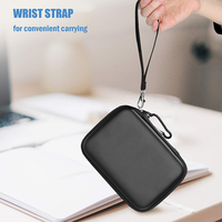 Estuche Protector Portátil Resistente a Impactos con Logotipo Personalizado, de EVA Rígido de 2.5 Pulgadas, Impermeable, para Disco Duro de Laptop, Caja de Transporte para Viajes