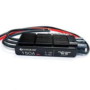 Flycolor FlyDragon 150A ESC de Plástico 5-12S HV OPTO para Aeromodelismo RC, Helicóptero, Control Electrónico de Velocidad - Product Image 5