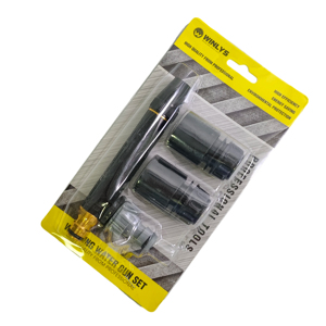 Pistolet à eau <span class=keywords><strong>haute</strong></span> <span class=keywords><strong>pression</strong></span> de type pagode pour lavage de voiture, jardin, maison, noir diamant, <span class=keywords><strong>buse</strong></span> de carrosserie, 16 cm, pulvérisation directe - Product Image 2