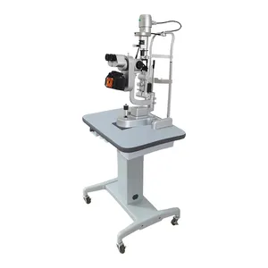 スリットランプ顕微鏡医療機器5ステップLEDデジタルスリットランプ、デジタルカメラ付きKJ5DI