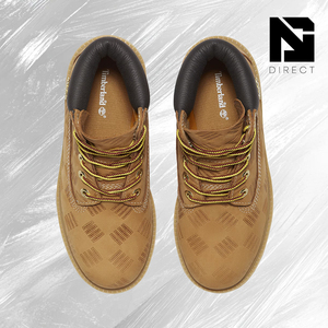 Botas Impermeables Premium de 6 Pulgadas, Botines de Cuero con Cordones, Punta Redonda, Logotipo Grabado, Suela de Goma, para Todas las Temporadas, Estilo Martin - Product Image 3