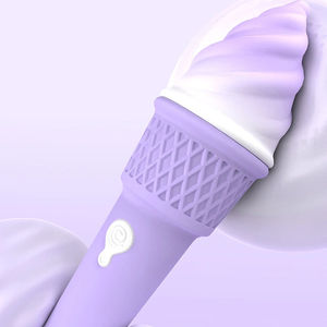 Vibrador de masturbación femenina Sweet Cone AV Stick alimentado por USB de 10 velocidades con excelentes características para productos divertidos para parejas - Product Image 3