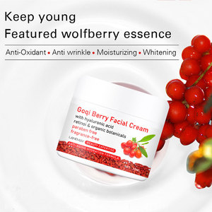 Crème de Jour Hydratante et Anti-Acné aux Baies de Goji, Acide Hyaluronique et Herbes, 50g, Effet Lifting, Blanchissant et Raffermissant, Vente en Gros - Product Image 6
