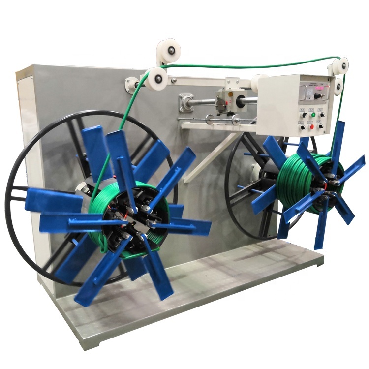 Double Shaft Plastic Pipe Coiler Winding