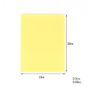 แผ่นซิลิโคนฝึกสักลายสองด้าน ขนาด 15x20 ซม. สำหรับฝึกแต่งหน้าถาวร - Product Image 3