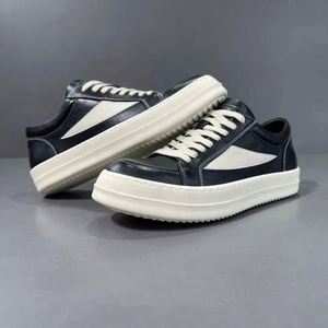 Zapatos Casuales de Moda para Hombre 2025, Zapatillas Urbanas de Cuero Genuino con Forro de Algodón, Nuevo Lanzamiento Moderno y a la Moda - Product Image 5