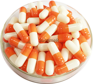 Boş selüloz vejetaryen kapsül kabuk olmayan jelatin şeffaf Pullulan kapsül Capsule gie kapsül boyutu 000 00 0 1 2 3 4 5 - Product Image 1