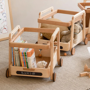 Meubles personnalisés, étagères à jouets en bois pour enfants, armoires de rangement pour bibliothèque scolaire, application pour chambre à coucher, OEM - Product Image 4