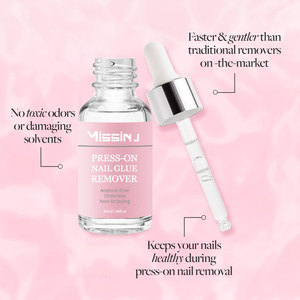 Dissolvant Professionnel 30ML Colle à Ongles <span class=keywords><strong>Gel</strong></span> Huileux à Action Rapide, Formule Douce pour Salons et Usage Domestique, Retrait des Faux Ongles Adhésifs - Product Image 5