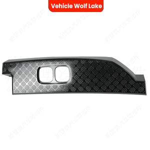 Juego de 9 Placas Protectoras Antideslizantes para Land Rover Defender, Color Negro Brillante, Protección Contra Rayones, Acabado de Armadura ABS - Product Image 4