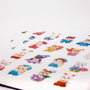 Imprimante à jet d'encre imprimable Premium auto-adhésif imperméable A3 <span class=keywords><strong>A4</strong></span> A5 A6 papier autocollant vinyle Washi papier autocollant <span class=keywords><strong>A4</strong></span> <span class=keywords><strong>feuille</strong></span> - Product Image 2