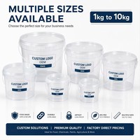 Perles de parfum écologiques format commercial, seau de 2,3 kg, 4 mm, forme lentille, parfum frais, pour lessive, logo personnalisé, formule OEM