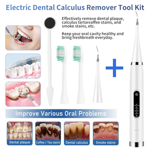 2025 nouveau modèle ensemble de blanchiment des dents multi-usages caractéristiques les plus vendues du fabricant tête de brosse à dents pour un tartre efficace - Product Image 2