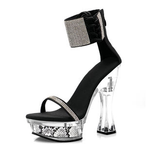 Sandales <span class=keywords><strong>à</strong></span> plateforme <span class=keywords><strong>à</strong></span> bride fine et <span class=keywords><strong>à</strong></span> bout ouvert de style romain, imperméables, sexy, pour <span class=keywords><strong>la</strong></span> scène, le club, <span class=keywords><strong>la</strong></span> reine de <span class=keywords><strong>la</strong></span> nuit - Product Image 3