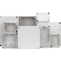 130*80*70mm IP67 AG Series listrik Terminal luar ruangan Casing PCB ukuran disesuaikan plastik ABS tahan air kotak persimpangan