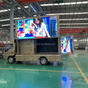 China Professional Fabrik CKD SKD P4 P5 P6 wasserdichter LED-Bildschirm digitale mobile Plakat wand LKW Karosserie zum Verkauf