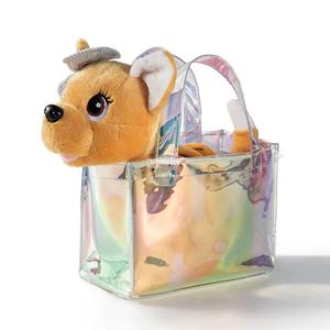 Il cucciolo di peluche per cani di simulazione elettrica CHIQUE può camminare per corteccia cenno al regalo elettronico per bambini - Product Image 2