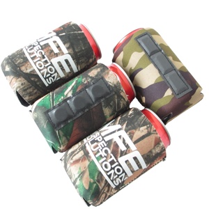 Wholesale Custom Camouflage Leopard Print Neoprene Beer Can for Koozy Magnetic Can Coozy <b>Collapsible</b> Cooler Bag Stubby Holder - Product Image 1