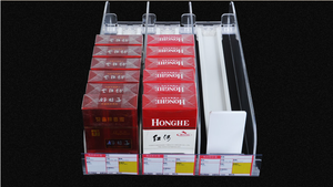 Customized Best Seller Supermarket Adjustable Can Bottle Display <b>Plastic</b> <b>Shelf</b> Pusher Tray - Product Image 5