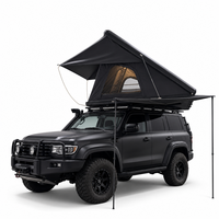 Tente de toit rigide quatre saisons étanche à installation facile, ouverture rapide, coque ABS portable pour voiture, camping-car, usage tout-terrain