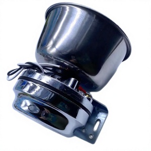 Klaxon d'alarme pour voiture, haut-parleur 200W en acier inoxydable, 12V, klaxon électrique haute puissance pour annonce de véhicule - Product Image 3