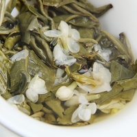 Teh Hijau Cina Beraroma Tradisional, Berbentuk Melingkar Seperti Siput, Beraroma Melati