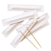 Le plus populaire 2 3 4 couleurs impression jetable bois bambou cure-dents baguettes emballage emballage emballage machine d'emballage