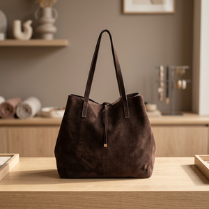 Bolsos de Mano Casuales de Lujo en Cuero Genuino, Modernos, Ecológicos, Duraderos, con Cierre, Impermeables, Ligeros y Grandes para Mujer - Product Image 3