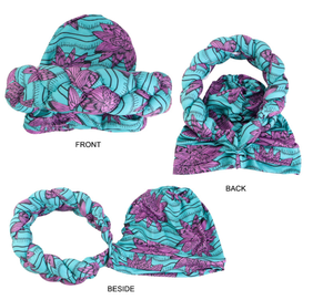 Nouveau foulard africain en polyester à motifs floraux 2026, foulard nigérian pour femmes, foulard de loisirs quotidien, quatre saisons - Product Image 6
