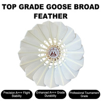 SNOWPEAK SP-01 Volant de badminton en plumes d'oie de qualité supérieure A+++ Stabilité de vol durable pour la compétition OEM disponible