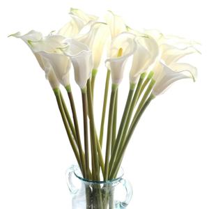 Lys calla artificiels fleurs à longue tige lys <span class=keywords><strong>arum</strong></span> réalistes pour mariage <span class=keywords><strong>bouquet</strong></span> <span class=keywords><strong>de</strong></span> <span class=keywords><strong>mariée</strong></span> décor à la maison pièce maîtresse - Product Image 1