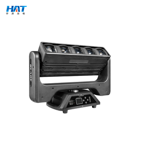 CHAPEAU 2024 Offre Spéciale lumières de scène Double face 5*60W grande puissance LED faisceau stroboscopique lavage 3in1 barre 2face LED lumières de scène à tête mobile - Product Image 4