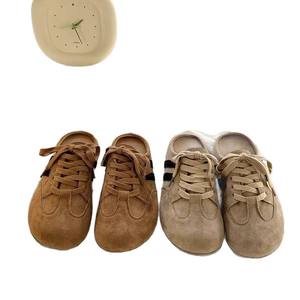 Chaussures en cuir à talons chaton ajourées, confortables, à bout pointu et talon bas, imperméables, pour hommes et femmes - Product Image 5