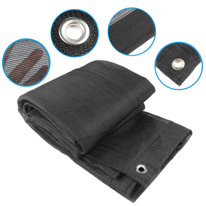 Thicken BlackMono Parasol Red Balcón Pantalla DE PRIVACIDAD <span class=keywords><strong>Malla</strong></span> Anti-UV Pérgola Cubierta de sombreado Toldo al aire libre <span class=keywords><strong>80</strong></span>% Tasa de sombreado - Product Image 3