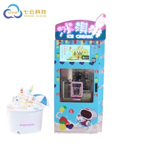 Commercial Automatic <strong>Ice</strong> Cream Maker Hard Gelato <strong>Machine</strong> <strong>for</strong> Business <strong>for</strong> Food Truck <strong>Ice</strong> Cream Roll Production