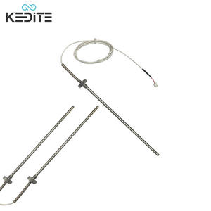 Fabriek Directe Roestvrijstalen Pt100 Hoge Temperatuursensor Met Schroefdraad - Product Image 2