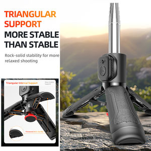 Portable Mini 700mm Selfie Stick <b>Tripod</b> Detachable Remote for Travel Selfie Live Vlog TT22 - Product Image 3