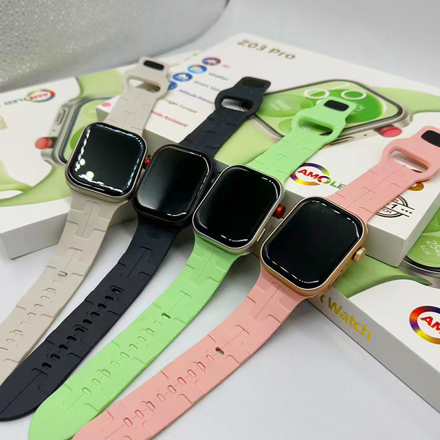 3 in 1 Smartwatch Z03 Pro Montre Connecte Three Strap Reloj Intelligente ECG T800 Ultra Smart Watch Z03 Pro Fashion Smartwatches
