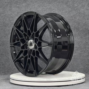 Cerchi in Lega 722 Auto Mirror Black Mesh Forged 21-23 Pollici con Bordo Profondo 5x112 5x120 5x130 per Bentley Continental, Rolls Royce <span class=keywords><strong>Ghost</strong></span>, Maserati - Product Image 3